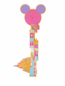 Disney 50th Mickey The Main Attraction It's a Small World Opening Key New Box