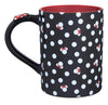 Disney Parks Minnie Bows & Dots Ceramic Coffee Mug New
