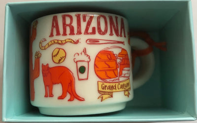 Starbucks Coffee Been There Arizona Ceramic Mug Ornament New with Box