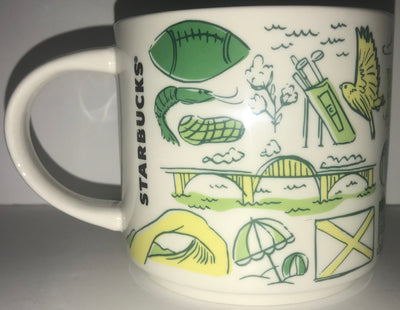 Starbucks Been There Series Collection Alabama Coffee Mug New With Box
