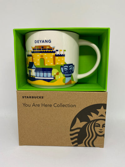 Starbucks You Are Here Collection Deyang China Ceramic Coffee Mug New With Box