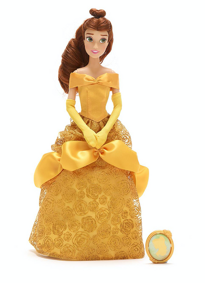 Disney Princess Belle Classic Doll with Pendant New with Box