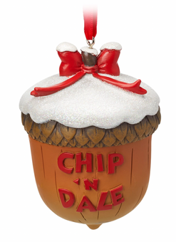 Disney Sketchbook Chip 'n Dale Christmas Ornament New With Tag