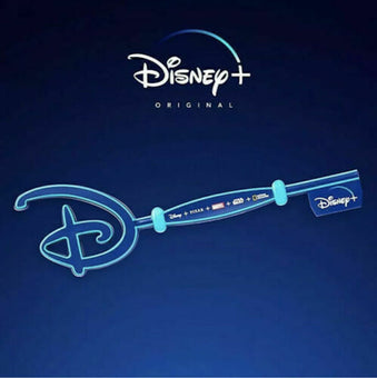 Disney + Plus First Anniversary Collectible Key Special Edition New with Tag