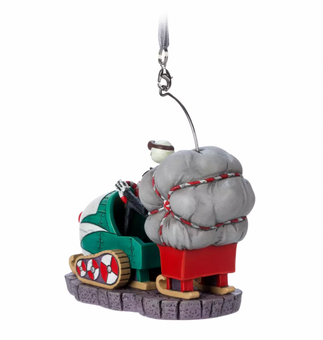 Disney Sketchbook Jack Skellington on Snowmobile Christmas Ornament New with Tag
