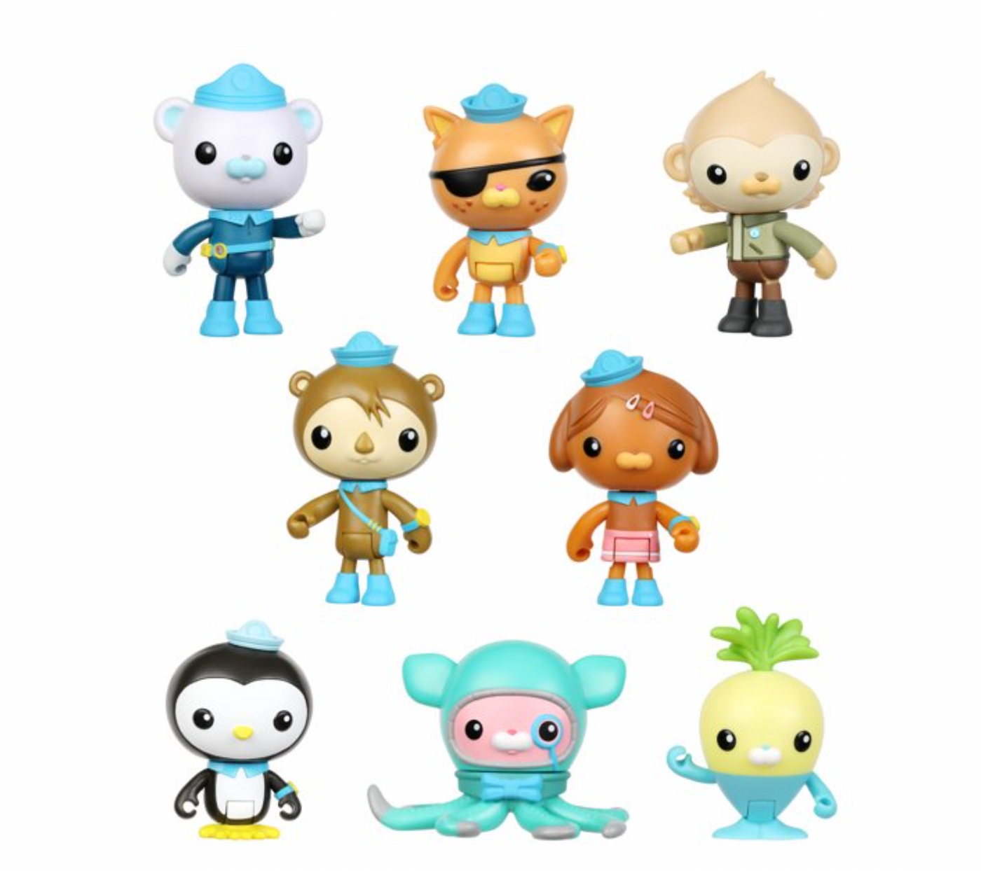 Octonauts Above & Beyond The Whole Octo Crew Figure Gift Set New with Box