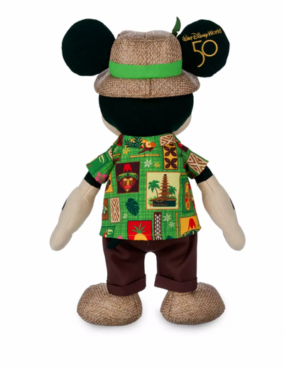 Disney 50th Mickey The Main Attraction 5 of 12 Tiki Room Plush New with Tag