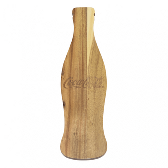 Authentic Coca Cola Coke Bottle Wood Cutting Board New