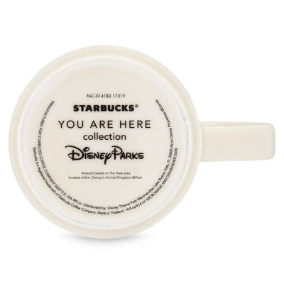 Disney Parks Starbucks You Are Here Animal Kingdom Coffee Mug 2nd Version New