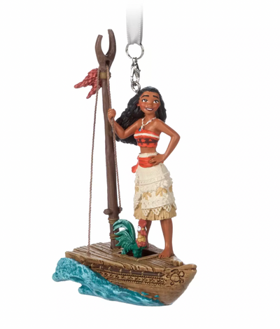 Disney Sketchbook Moana Fairytale Moments Christmas Ornament New with Tag