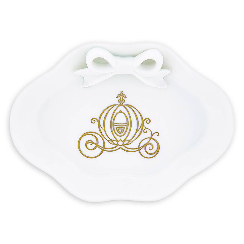 Disney Parks Fairy Tale Weddings Cinderella Coach Trinket Dish New