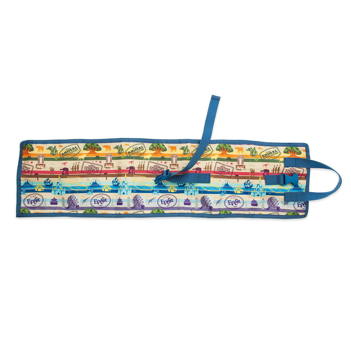 Disney Parks Walt Disney World Roll-Up Toiletry Organizer New with Tags