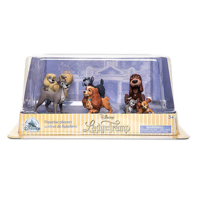 Disney Lady and the Tramp Figurine Play Set New with Box