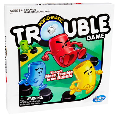Hasbro Gaming Trouble Board Game New