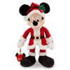 Disney Park Santa Mickey Mouse With Ornament Plush New with Tags