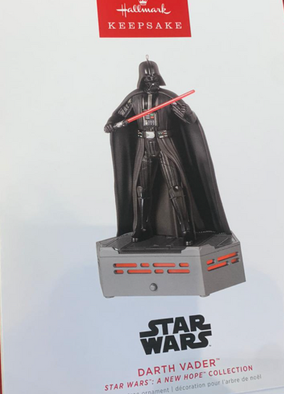 Hallmark 2022 Star Wars New Hope Darth Vader Christmas Ornament New With Box