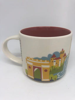Starbucks You Are Here Romania Ceramic Coffee Mug New with Box