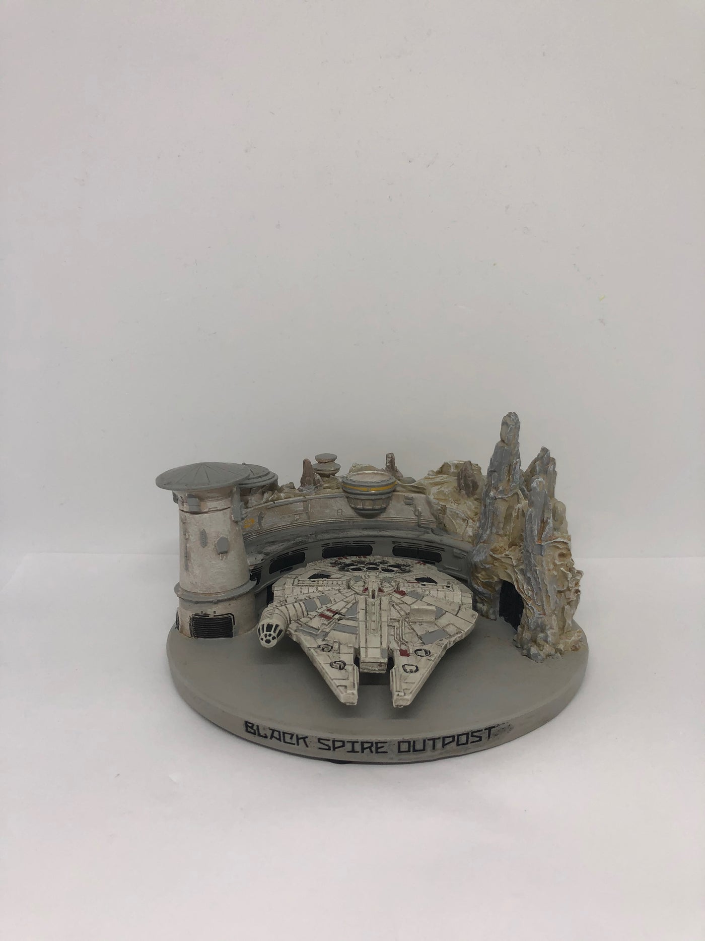 Disney Parks Star Wars Galaxy's Edge Black Spire Outpost Resin Figurine New