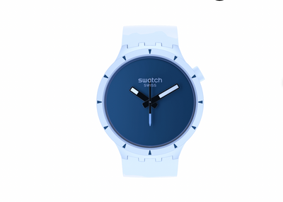 Swatch Big Bold Bioceramic Colours of Nature Artic Watch New with Box
