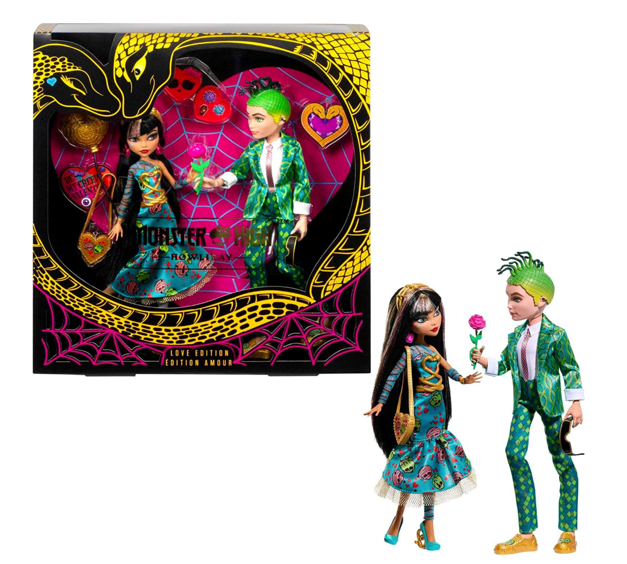 Monster High Dolls Cleo De Nile and Deuce Gorgon Two-Pack Doll New With Box