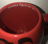 M&M's World Red Character Barrel Wanna Piece of Me? Mug New