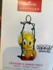 Hallmark 2022 Looney Tunes Tweety Season's Gweetings Christmas Ornament New Box