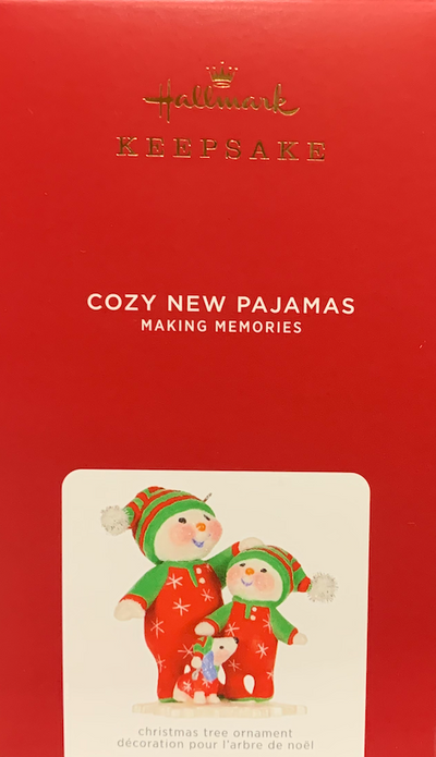 Hallmark 2021 Making Memories Cozy New Pajamas Christmas Ornament New with Box