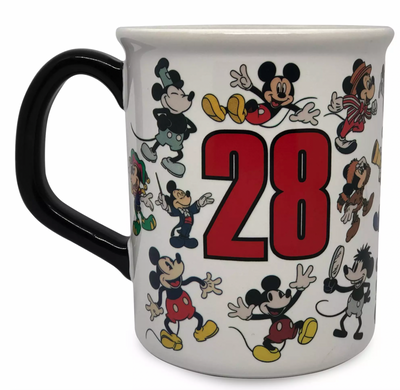 Disney Mickey Color Changing Ceramic Coffee Mug Mouse Plane Crazy New