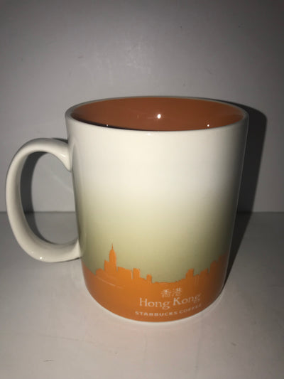 Starbucks Global Icon Collection Hong Kong Ceramic Coffee Mug New