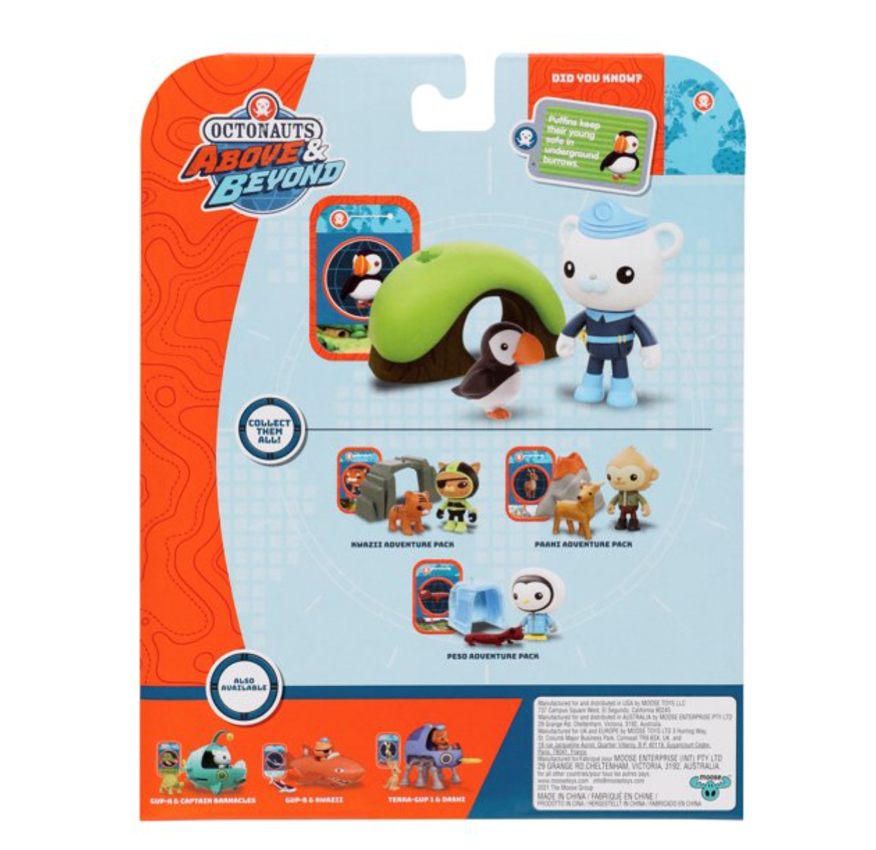 thumbnail image 2 of Octonauts Tote Bag - Official Licensed Captain Barnacles & Crew Bag 2 of 6
