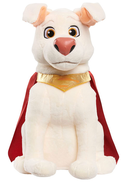 Just Play DC Super Pets KRYPTO The Superdog Plush 10.5 inch Talking Barking