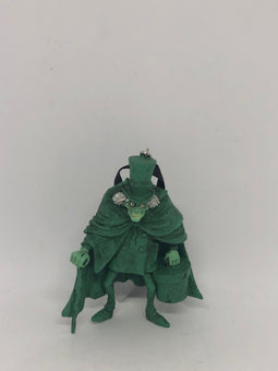Disney Parks Haunted Mansion Green Hatbox Ghost Figural Ornament New with Tag