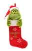 Dr. Seuss Grinch Christmas Stocking Plush New With Tag