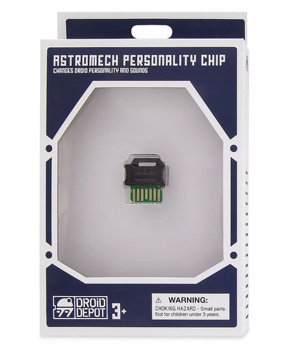 Disney Star Wars Galaxy's Black Droid Depot Astromech Personality Chip New Box