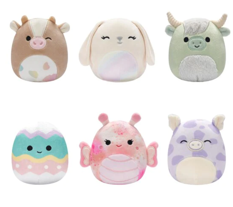 Squishmallows Easter Mystery Single 4" Plush – 1 Mystery in Capsule New Sealed