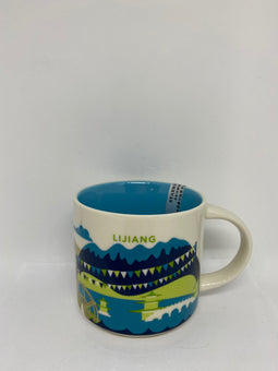 Starbucks You Are Here Collection Lijiang China Ceramic Coffee Mug New With Box