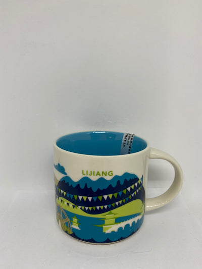Starbucks You Are Here Collection Lijiang China Ceramic Coffee Mug New With Box