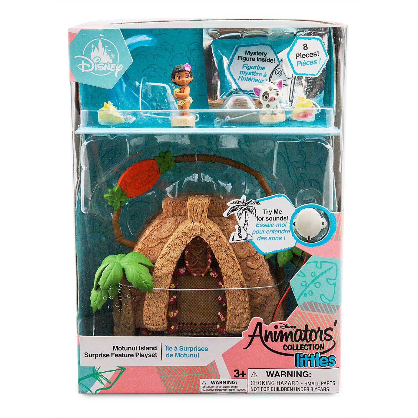 Disney Animators Little Collection Motunui Island Surprise Feature Playset Moana