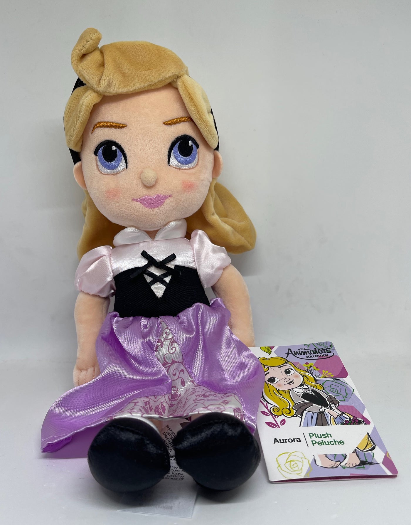 Disney Animators' Collection Aurora Plush Doll Sleeping Beauty New