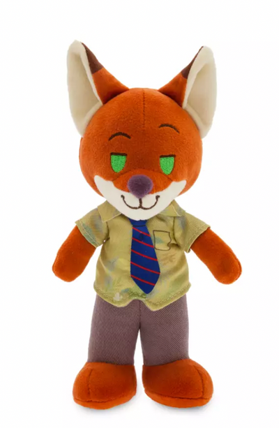 Disney NuiMOs Collection Nick Wilde Plush Zootopia Poseable Plush New with Tag