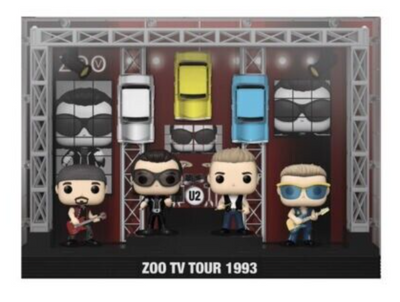 Funko Pop Moment Deluxe U2 ZOO TV TOUR 1993 05 New With Box