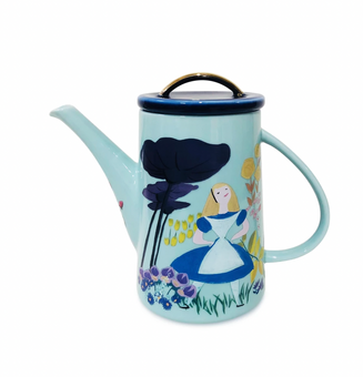 Disney Alice in Wonderland 70th by Mary Blair Porcelain Teapot New
