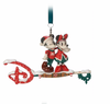 Disney Sketchbook Mickey Minnie Key 2022 Christmas Ornament New With Tag