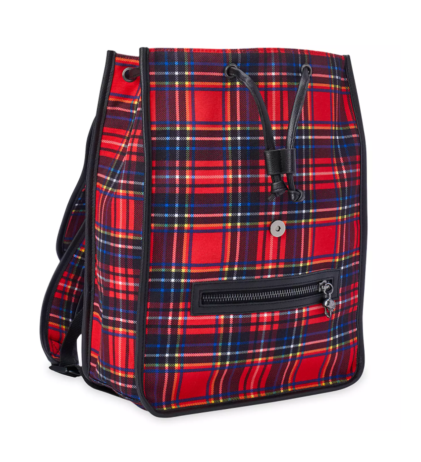 Disney parks plaid cruella back pack DisneyParks Backpack Cruella De Vil Plaid Full Size With  main image 4