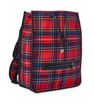 Disney Parks Cruella Live Action Plaid Backpack New with Tag