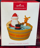 Hallmark 2022 Warmest Holiday Wishes Hot Tub Musical Christmas Ornament New Box