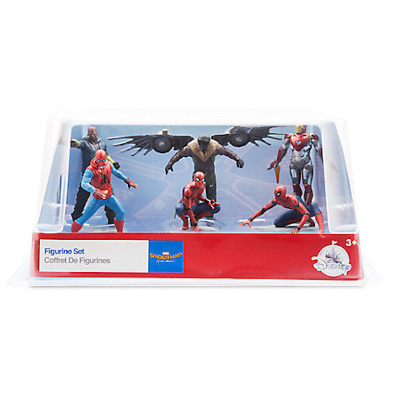 Disney Spider-Man: Homecoming Figure Play Set Cake Topper Playset 6 pieces New