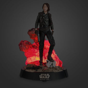 Disney Store Jyn Erso Figure Rogue One A Star Wars Story Limited Edition New