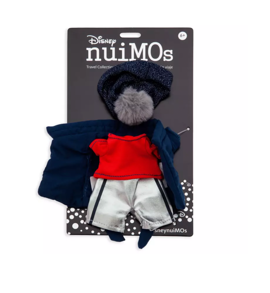 Disney NuiMOs Outfit Blue Jacket Red Shirt Silver Pants Blue Silver Winter Hat