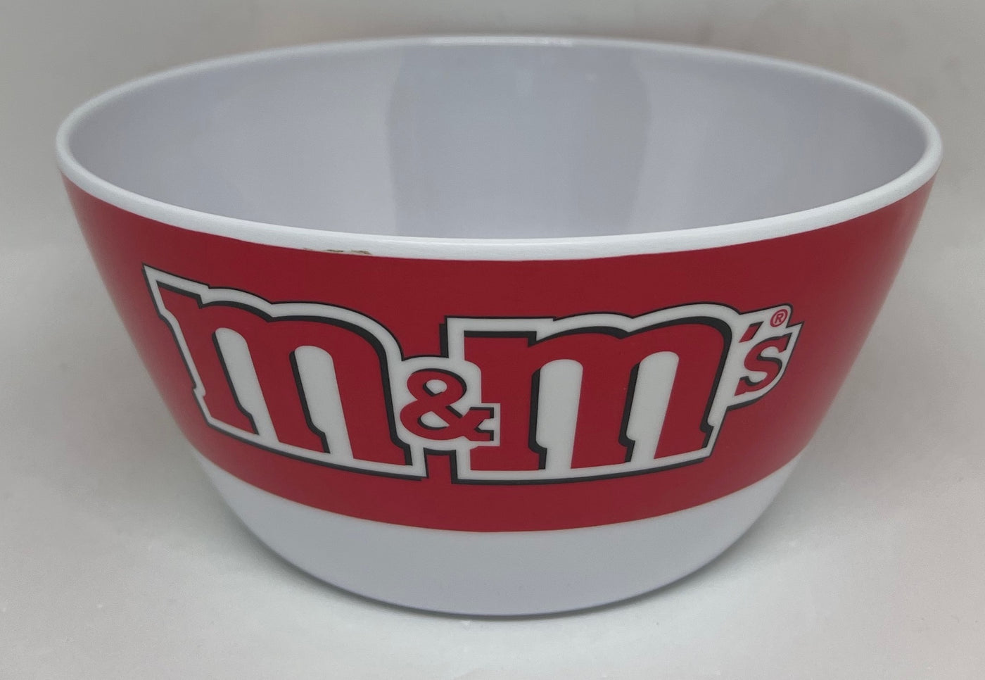M&M's World Red Character Logo Big Face Bowl New